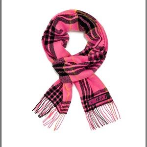 Woven Plaid Scarf
